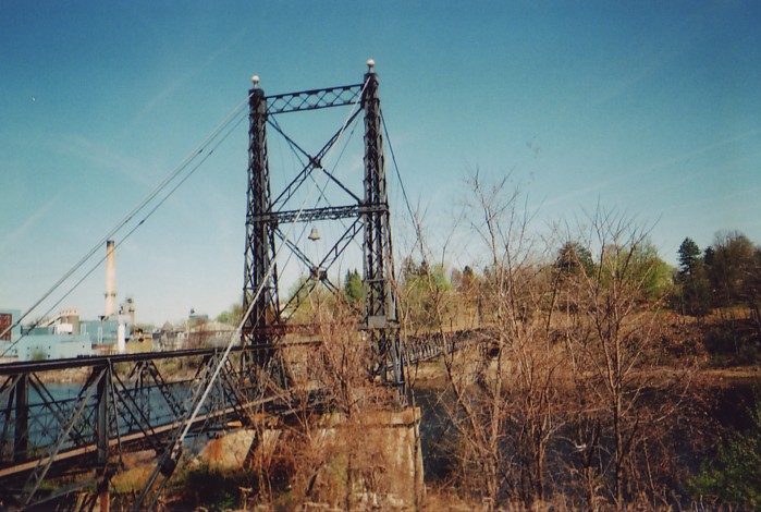 Waterville Area Attractions - Two Cent Bridge